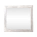 River Place Mirror in Riverstone White and Tobacco - Furniture 4 Less (Jacksonville, NC)