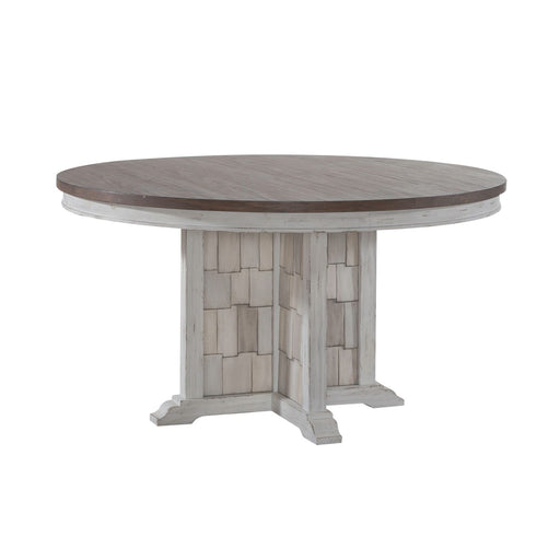 River Place Pedestal Table Set - Furniture 4 Less (Jacksonville, NC)