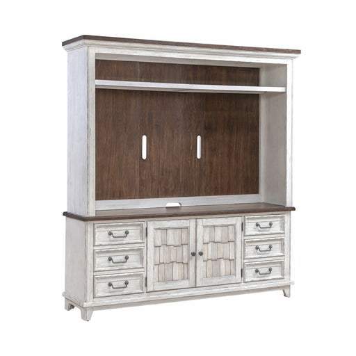 River Place Entertainment Center with Piers - Furniture 4 Less (Jacksonville, NC)