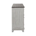 River Place Accent Server in Riverstone White & Tobacco - Furniture 4 Less (Jacksonville, NC)