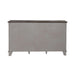 River Place Accent Server in Riverstone White & Tobacco - Furniture 4 Less (Jacksonville, NC)