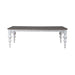 River Place Rectangular Leg Table in Riverstone White & Tobacco - Furniture 4 Less (Jacksonville, NC)