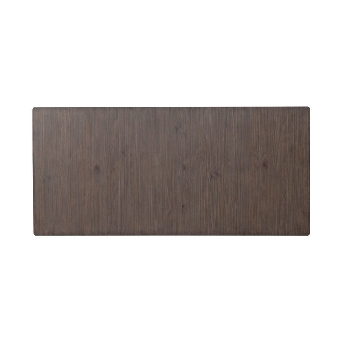 River Place Rectangular Leg Table in Riverstone White & Tobacco - Furniture 4 Less (Jacksonville, NC)