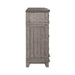 River Place Breakfront Server in Riverstone Gray & Tobacco - Furniture 4 Less (Jacksonville, NC)