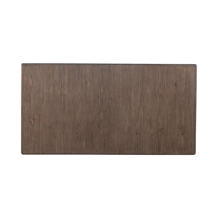 Liberty Furniture River Place Trestle Table in Riverstone Gray & Tobacco - Furniture 4 Less (Jacksonville, NC)