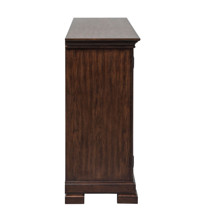 Armand Buffet in Antique Brownstone - Furniture 4 Less (Jacksonville, NC)