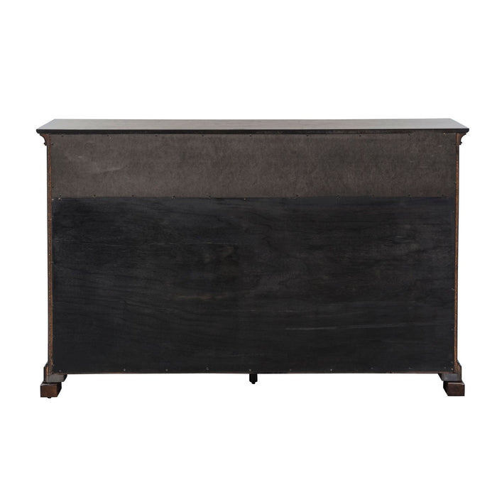 Armand Buffet in Antique Brownstone - Furniture 4 Less (Jacksonville, NC)