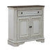 Magnolia Manor Accent Cabinet in Antique White & Weathered Bark EST SHIP TIME APPX 4 WEEKS - Furniture 4 Less (Jacksonville, NC)