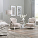 Magnolia Manor Upholstered Accent Chair in Antique White - Furniture 4 Less (Jacksonville, NC)