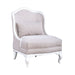 Magnolia Manor Upholstered Accent Chair in Antique White - Furniture 4 Less (Jacksonville, NC)