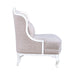 Magnolia Manor Upholstered Accent Chair in Antique White - Furniture 4 Less (Jacksonville, NC)