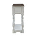 Magnolia Manor Hall Console in Antique White & Weathered Bark EST SHIP TIME APPX 4 WEEKS - Furniture 4 Less (Jacksonville, NC)
