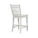 Liberty Furniture Magnolia Manor Spindle Back Counter Chair in Antique White - Furniture 4 Less (Jacksonville, NC)
