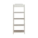 Magnolia Manor Leaning Pier Bookcase in Antique White & Weathered Bark - Furniture 4 Less (Jacksonville, NC)