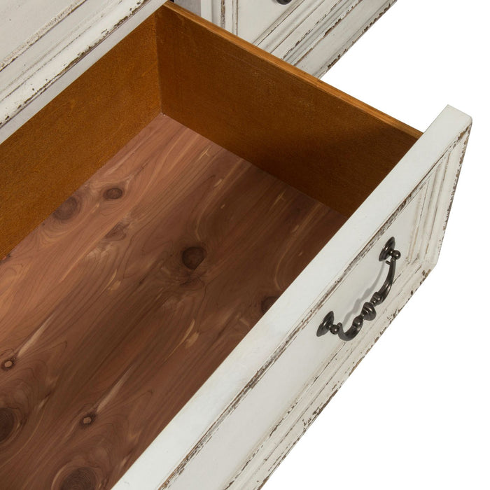 Magnolia Manor Dresser & Mirror - Furniture 4 Less (Jacksonville, NC)