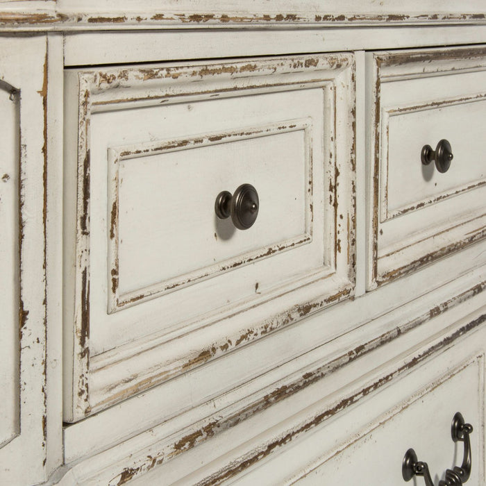 Magnolia Manor Dresser & Mirror - Furniture 4 Less (Jacksonville, NC)