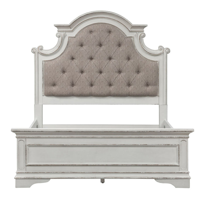 Magnolia Manor Full Upholstered Bed - Furniture 4 Less (Jacksonville, NC)