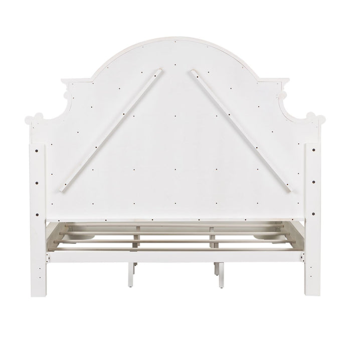 Magnolia Manor King Upholstered Bed - Furniture 4 Less (Jacksonville, NC)