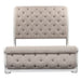Magnolia Manor King Uph Sleigh Bed, Dresser & Mirror, Night Stand - Furniture 4 Less (Jacksonville, NC)