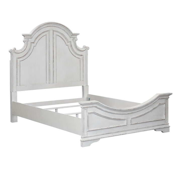 Magnolia Manor Queen Panel Bed - Furniture 4 Less (Jacksonville, NC)