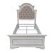 Magnolia Manor Twin Upholstered Bed - Furniture 4 Less (Jacksonville, NC)