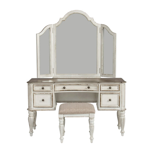 Magnolia Manor 3 Piece Vanity Set - Furniture 4 Less (Jacksonville, NC)