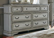 Liberty Magnolia Manor Seven Drawer Dresser in Antique White - Furniture 4 Less (Jacksonville, NC)