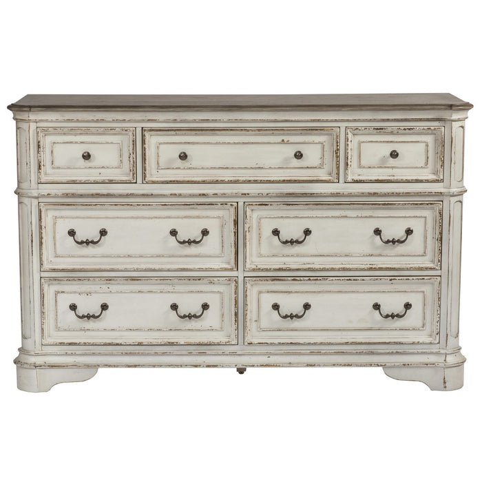 Magnolia Manor 7 Drawer Dresser - Furniture 4 Less (Jacksonville, NC)