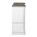 Magnolia Manor Leg 9 Drawer Dresser in Antique White - Furniture 4 Less (Jacksonville, NC)