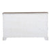 Magnolia Manor Leg 9 Drawer Dresser in Antique White - Furniture 4 Less (Jacksonville, NC)