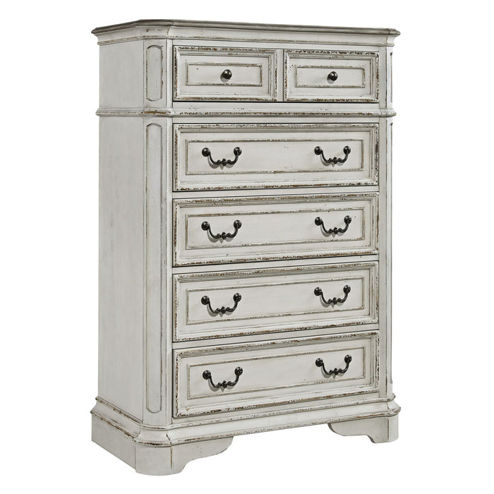 Magnolia Manor 5 Drawer Chest - Furniture 4 Less (Jacksonville, NC)