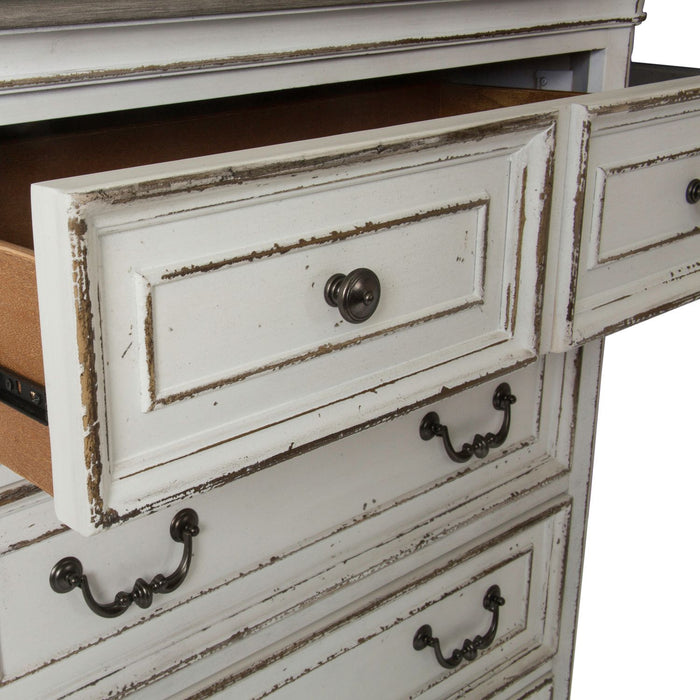 Magnolia Manor 5 Drawer Chest - Furniture 4 Less (Jacksonville, NC)