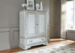 Liberty Magnolia Manor Door Chest in Antique White - Furniture 4 Less (Jacksonville, NC)