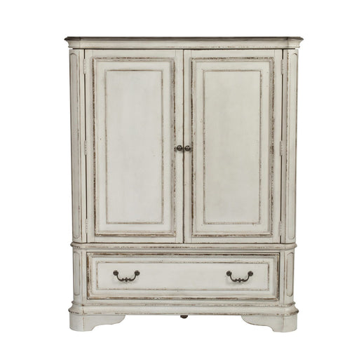 Magnolia Manor Door Chest in Antique White - Furniture 4 Less (Jacksonville, NC)