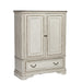 Magnolia Manor Door Chest in Antique White - Furniture 4 Less (Jacksonville, NC)