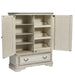 Magnolia Manor Door Chest in Antique White - Furniture 4 Less (Jacksonville, NC)