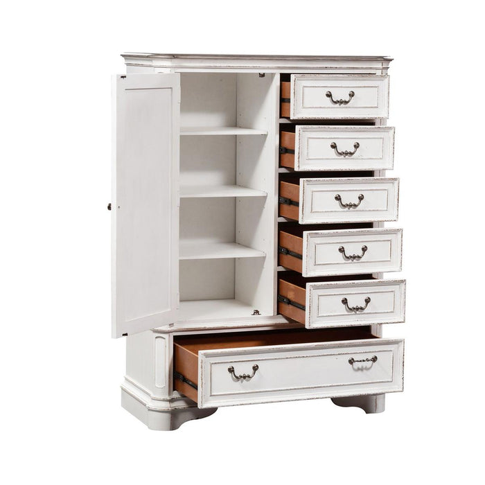 Liberty Magnolia Master Chest Manor in Antique White - Furniture 4 Less (Jacksonville, NC)