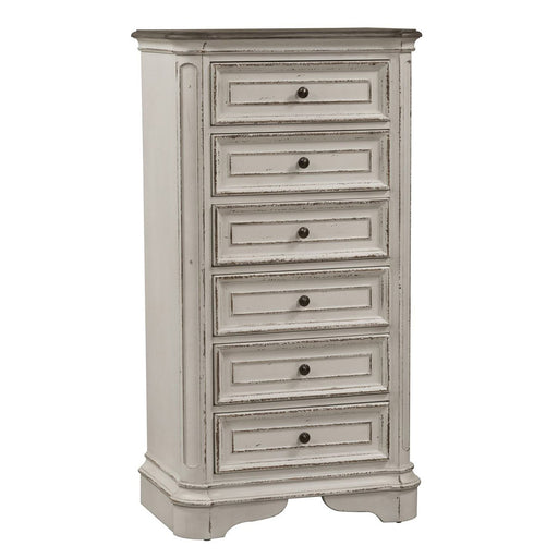 Liberty Magnolia Manor Lingerie Chest in Antique White - Furniture 4 Less (Jacksonville, NC)