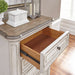 Magnolia Manor Lingerie Chest in Antique White - Furniture 4 Less (Jacksonville, NC)