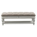 Magnolia Manor Bed Bench in Antique White - Furniture 4 Less (Jacksonville, NC)