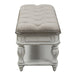 Liberty Magnolia Manor Bed Bench in Antique White - Furniture 4 Less (Jacksonville, NC)