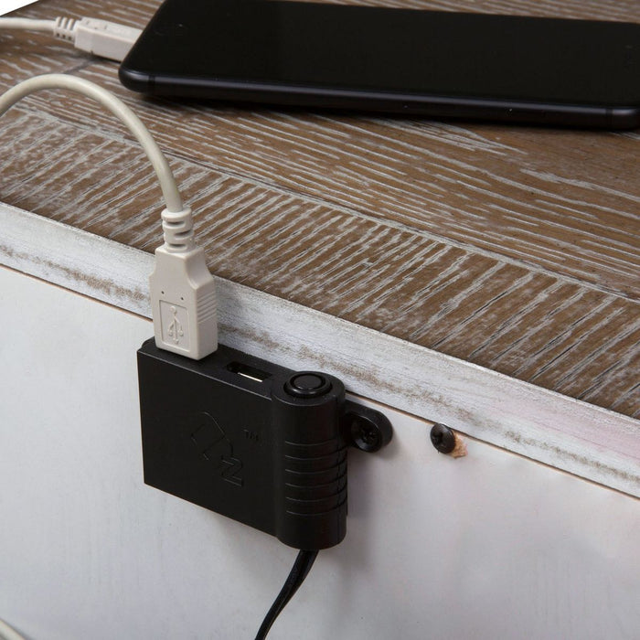 Liberty Magnolia Manor 1 Drawer Night Stand in Antique White - Furniture 4 Less (Jacksonville, NC)