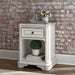 Liberty Magnolia Manor 1 Drawer Night Stand in Antique White - Furniture 4 Less (Jacksonville, NC)