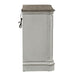 Magnolia Manor 3 Drawer Bedside Chest in Antique White - Furniture 4 Less (Jacksonville, NC)