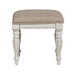 Liberty Magnolia Manor Vanity Stool in Antique White - Furniture 4 Less (Jacksonville, NC)