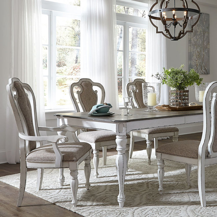 Magnolia Manor Splat Back Uph Arm Chair (RTA) - Furniture 4 Less (Jacksonville, NC)