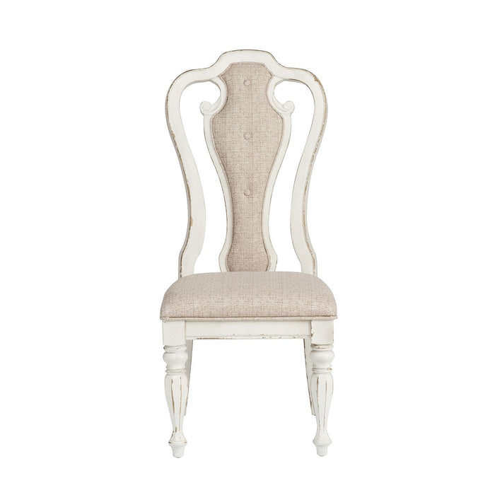 Magnolia Manor Splat Back Uph Side Chair (RTA) - Furniture 4 Less (Jacksonville, NC)