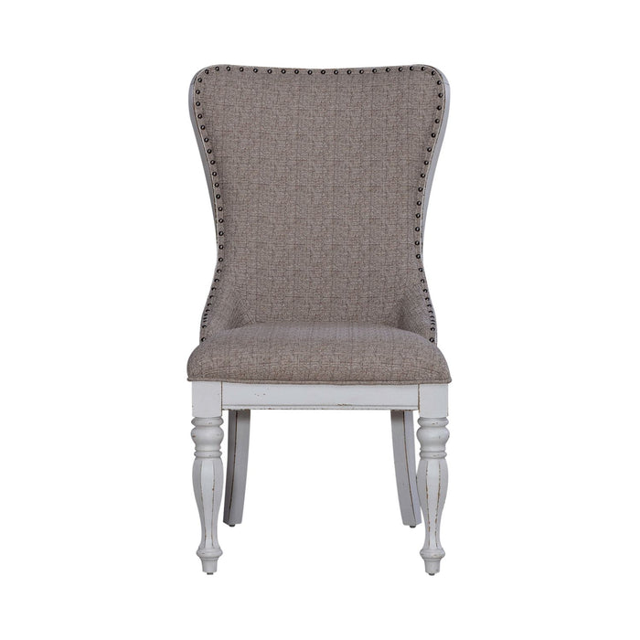 Magnolia Manor Uph Wing Back Side Chair (RTA) - Furniture 4 Less (Jacksonville, NC)