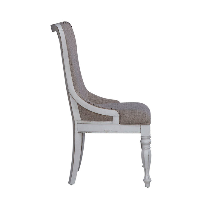 Magnolia Manor Uph Wing Back Side Chair (RTA) - Furniture 4 Less (Jacksonville, NC)