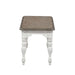Magnolia Manor Dining Bench (RTA) in Antique White - Furniture 4 Less (Jacksonville, NC)